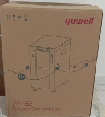 Makkah, Appliances, SAR 1000,  New 5 Liter Oxygen Concentrator With Receipt And Box Used Only For Few Hours