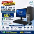 BHD 55,  Special Offer DELL Core I5 Computer Full Set 19" HD Monitor 8GB RAM 256GB SSD Fast Working