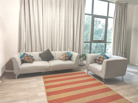 Adliya, Furniture, BHD 180,  Excellent Condition Home Box Sofa & Armchair Set &ndash; Grey