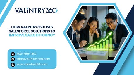 New York, Software Development, How VALiNTRY360 Uses Salesforce Solutions To Improve Sales Efficiency