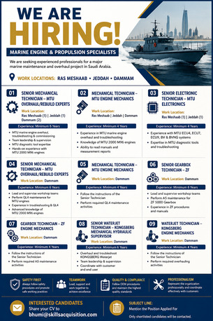 Riyadh, Jobs, 7️⃣ Gearbox Technician &ndash; ZF