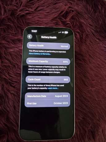 Jubail, Mobile Phones, SAR 1600,  Iphone 15 Plus - 256GB