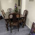 SAR 400,  Furniture &ndash; Dining Table And Chairs