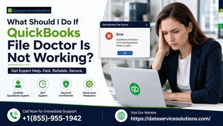 New York, Accounting, QuickBooks File Doctor Not Working While Detecting Data Damage