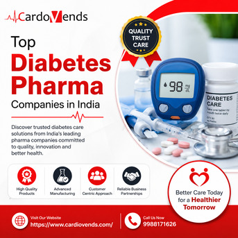 Punjab, Health, CardioVends: Top Diabetes Pharma Companies In India