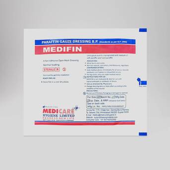 Paris, Health & Beauty Items, EUR 12,  Medifin Paraffin Gauze Dressing 10cm X 10cm For Wound Care