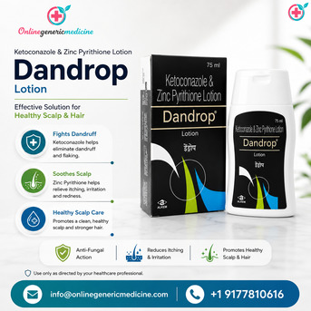 New York, Health, Dandrop Lotion (Ketoconazole) | Anti Fungal Medication For Dandruff And Scalp