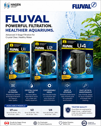 Mumbai, Pet Supplies, Fluval U Series Internal Aquarium Filters Online