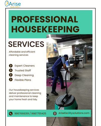 Mumbai, Cleaning, Corporate Housekeeping Services For Modern Offices