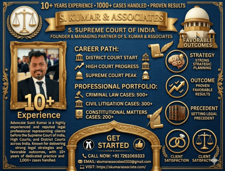 Mumbai, Legal, Best Lawyer In Patna For Family, Criminal & Family Legal Services | Advocate Sunil Kumar