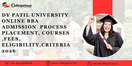 Navi Mumbai, Lessons Offered, DY Patil University Online BBA Admission Process, Placement, Courses, Fees, Eligibility, C