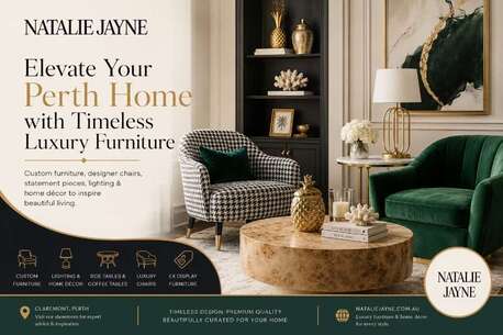 Perth, Business, Luxury Furniture & Home Décor In Perth &ndash; Natalie Jayne Interiors