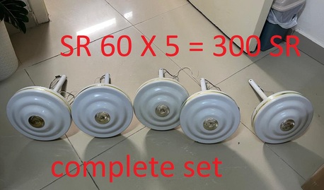 Riyadh, Air Conditioners, SAR 300,  OCARINA CEILING FANS 110 Volts (5 Pcs)