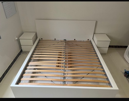 Riyadh, Baby & Kid Stuff, SAR 675,  MALM King Size Bed Frame IKEA