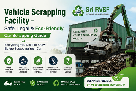 Mumbai, Construction, Vehicle Scrapping Facility &ndash; Safe, Legal & Eco-Friendly Car Scrapping Guide | Sri RVSF