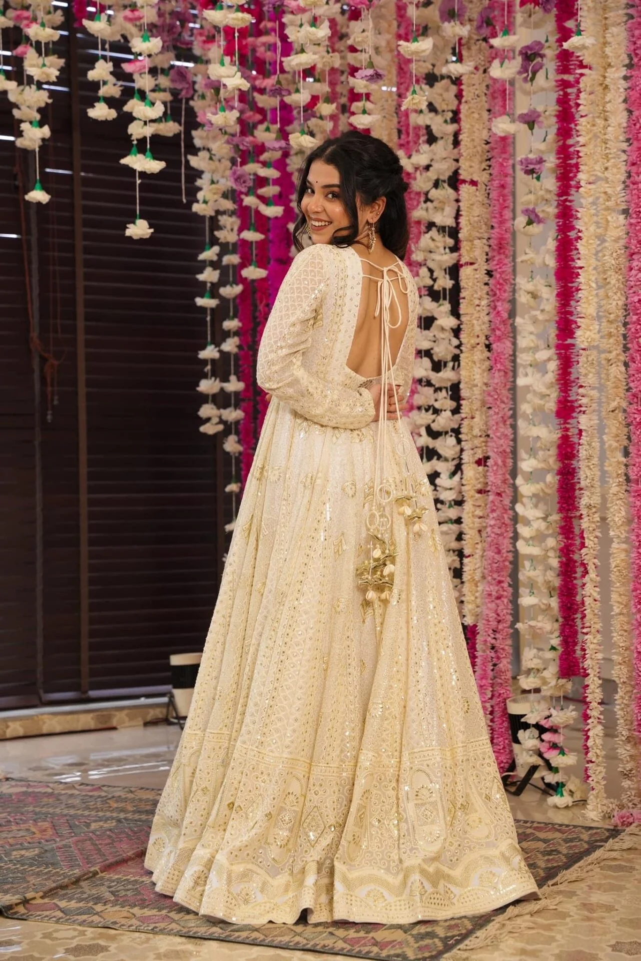 Jaipur, Clothing & Accessories, INR 7500,  Buy Malini Heavy Embroidered Maxi Set Online