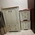 SAR 100,  Solid Wooden Wardrobe With Two Side Tables