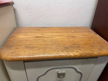 Dammam, Furniture, SAR 100,  Solid Wooden Wardrobe With Two Side Tables