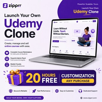 Los Angeles, Web Design & Development, Udemy Clone &ndash; Zipprr | Build Your Online Academy