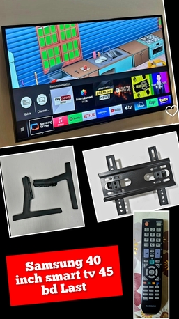 Manama, Electronics, BHD 45,  Samsung 40 Inch Smart Tv With Remote Wall Bracket Table Legs 45 Bd Last Msg 3670 8372