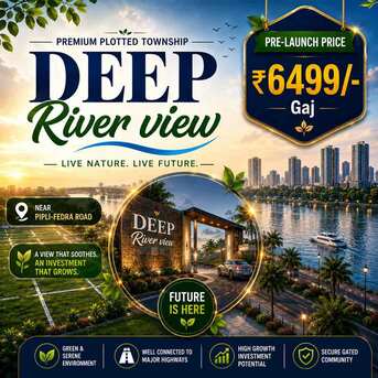 Ahmedabad, Farm & Garden, INR 2900000,  Deep River View Plots For Sale In Dholera Smart City