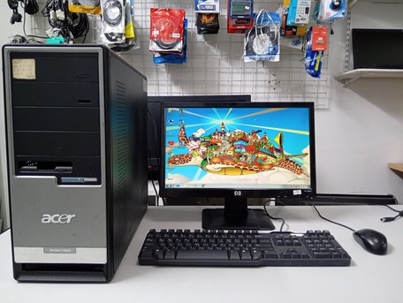 Manama, Computers, BHD 22,  Acer Desktop Computer Set &ndash; 2.5GB RAM, 80GB HDD, Windows & MS Office Ready&ndash; Weekly Special