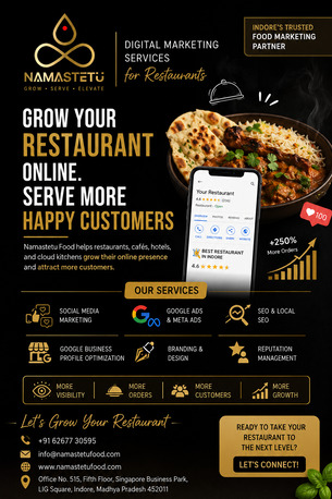 Indore, Marketing, Best Digital Marketing Services For Restaurants In Indore