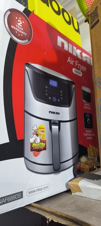 Al Nazlah Al Yamaniyah, Household Items, SAR 150,  Nikai Air Fryer And Samsung Cloth Dryer