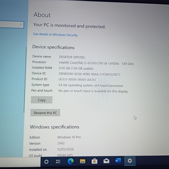 Riyadh, Computers, SAR 1050,  Dell Latitude 5490 Core I5 With Key Board Lights