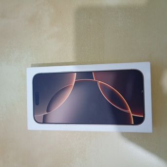 Riyadh, Mobile Phones, SAR 5000,  Iphone 16 Max Pro 256 Gb Box Pack California USA Made