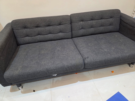 Khobar, Furniture, SAR 500,  IKEA 3 Seat Sofa In Good Condition