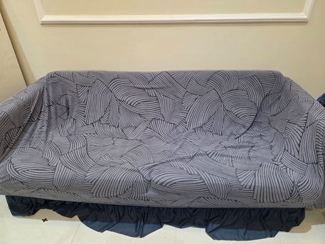 Khobar, Furniture, SAR 500,  IKEA 3 Seat Sofa In Good Condition