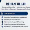 Document Controller | Administrative Assistant | Data Entry Professional