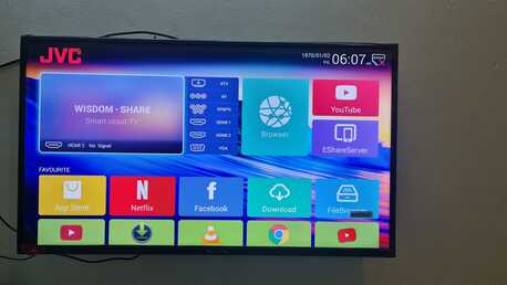 Al Wizarat, Electronics, SAR 650,  JVC Smart TV 40"