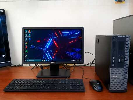 Manama, Computers, BHD 55,  Dell Core I5 - Computer Set Speed 3.10Ghz 8GB RAM | 256GB SSD Win 10 Pro 19&prime;&prime; HD Monitor-/