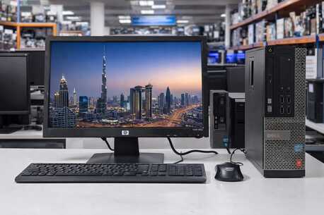 Manama, Computers, BHD 55,  Dell Core I5 - Computer Set Speed 3.10Ghz 8GB RAM | 256GB SSD Win 10 Pro 19&prime;&prime; HD Monitor-/