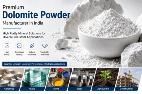 Mumbai, Materials, High-Quality Dolomite Powder Supplier In India | Trusted Industrial Mineral Solutions