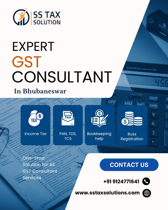 Bhubaneswar, Financial, NO.1 GST Consultant In Bhubaneswar