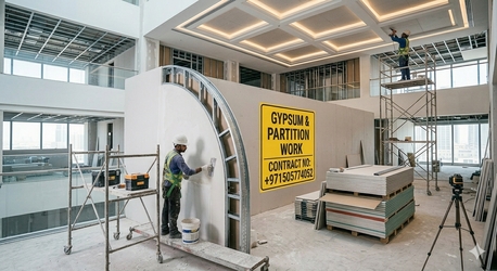 Dubai, Construction, Gypsum & Partition