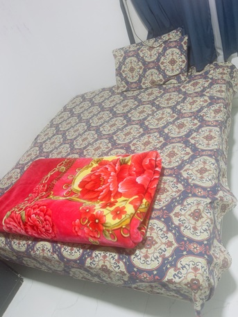 Al Iskan, Furniture, SAR 500,  Iron Steel Double Bed With Mattress