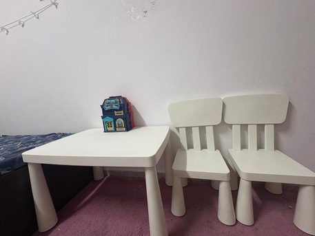 Jeddah, Baby & Kid Stuff, SAR 400,  IKEA Kids Table, Chairs And Rotating Egg