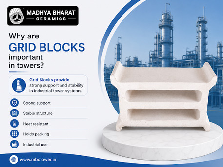 Bhopal, Materials, Leading Ceramic Grid Block Manufacturer For Industrial Applications