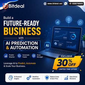 Dubai, Business, Build A Future-Ready Business With AI Prediction & Automation - Exclusive 30% Off
