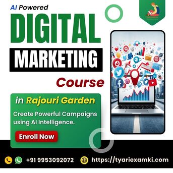 New Delhi, Lessons Offered, AI-Powered Digital Marketing Course In Rajouri Garden