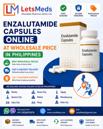 Cebu City, Health & Beauty Items, PHP 1,  Enzalutamide Capsules Online At Wholesale Price In The Philippines