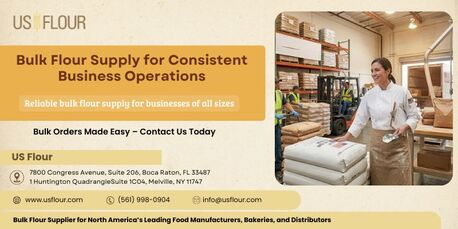 New York, Food, Bulk Flour Supply For Consistent Business Operations