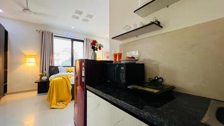 Gurgaon, Apartments, Flats, Houses & Villas, INR 3000/day,  Furnished,  Studio,  450 Sq. Feet,  TOP-RATED STUDIO APARTMENTS IN SECTOR 24 GURGAON!
