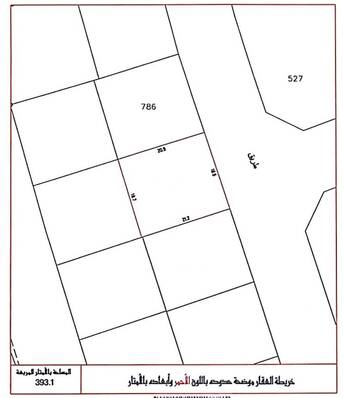 Sanad, Residential Plots, BHD 109987,  393 Sq. Meter,  Residential Land For Sale In Sanad Area: 393 Sq M Classification: RA Asking Price: 26 BD P