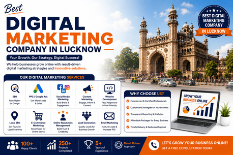 Lucknow, Web Design & Development, Best Digital Marketing Company In Lucknow For Business Growth