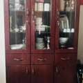 SAR 300,  Cupboard Wooden/glass Door Excellent Condition